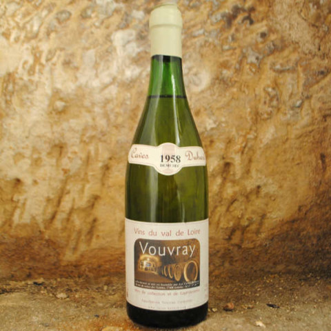 vouvray 1958 caves duhard