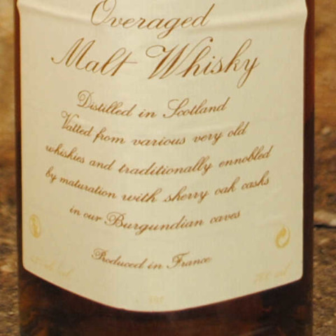 Whisky Michel Couvreur Overaged Malt Whisky