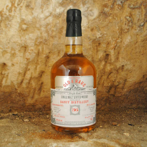 Banff distillery 36 ans Old and Rare whisky