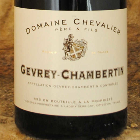Gevrey Chambertin 2011 - Domaine Chevalier étiquette