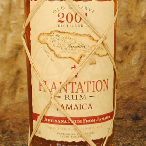 Rhum Plantation Jamaica étiquette