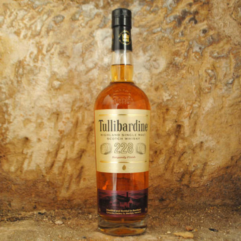 Tullibardine Burgundy finish bouteille