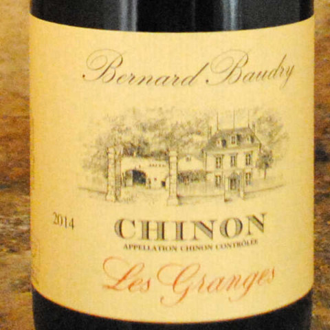 Chinon - Les Granges 2014 - Bernard Baudry étiquette