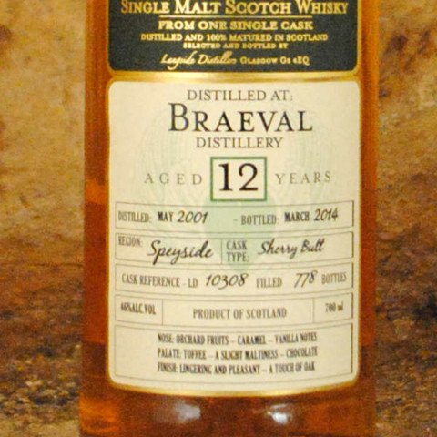 Whisky Douglas Braeval 12 ans