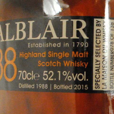 whisky balblair 1988