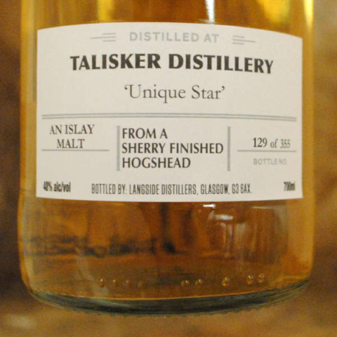 Distiller's art Talisker Unique star