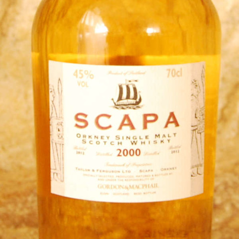 Gordon and Macphail - Scapa 2000 étui