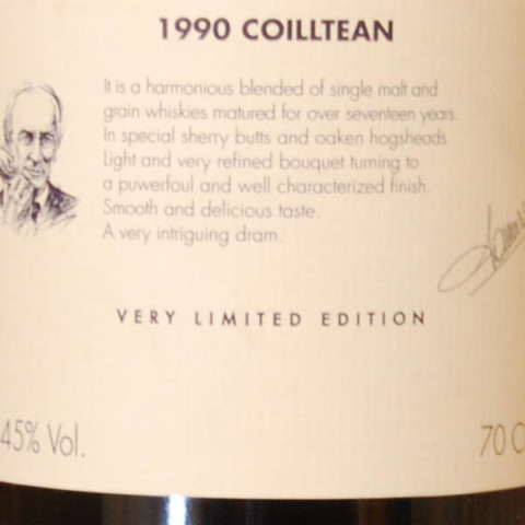 Samaroli Whisky Coilltean 1990