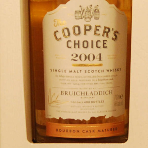 Cooper's Choice Bruichladdich 2004