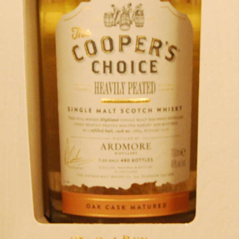 Cooper's Choice Ardmore heavily peated