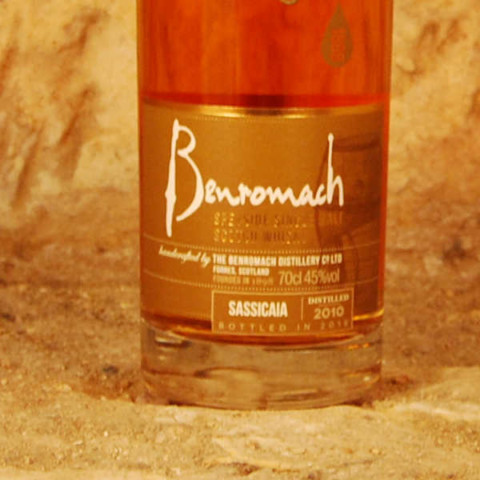 benromach sassicaia 2010 etiquette