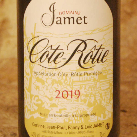 Côte Rôtie Jean Luc Jamet 2019