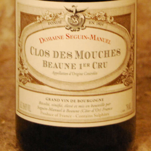 Beaune 1er cru clos des mouches seguin manuel